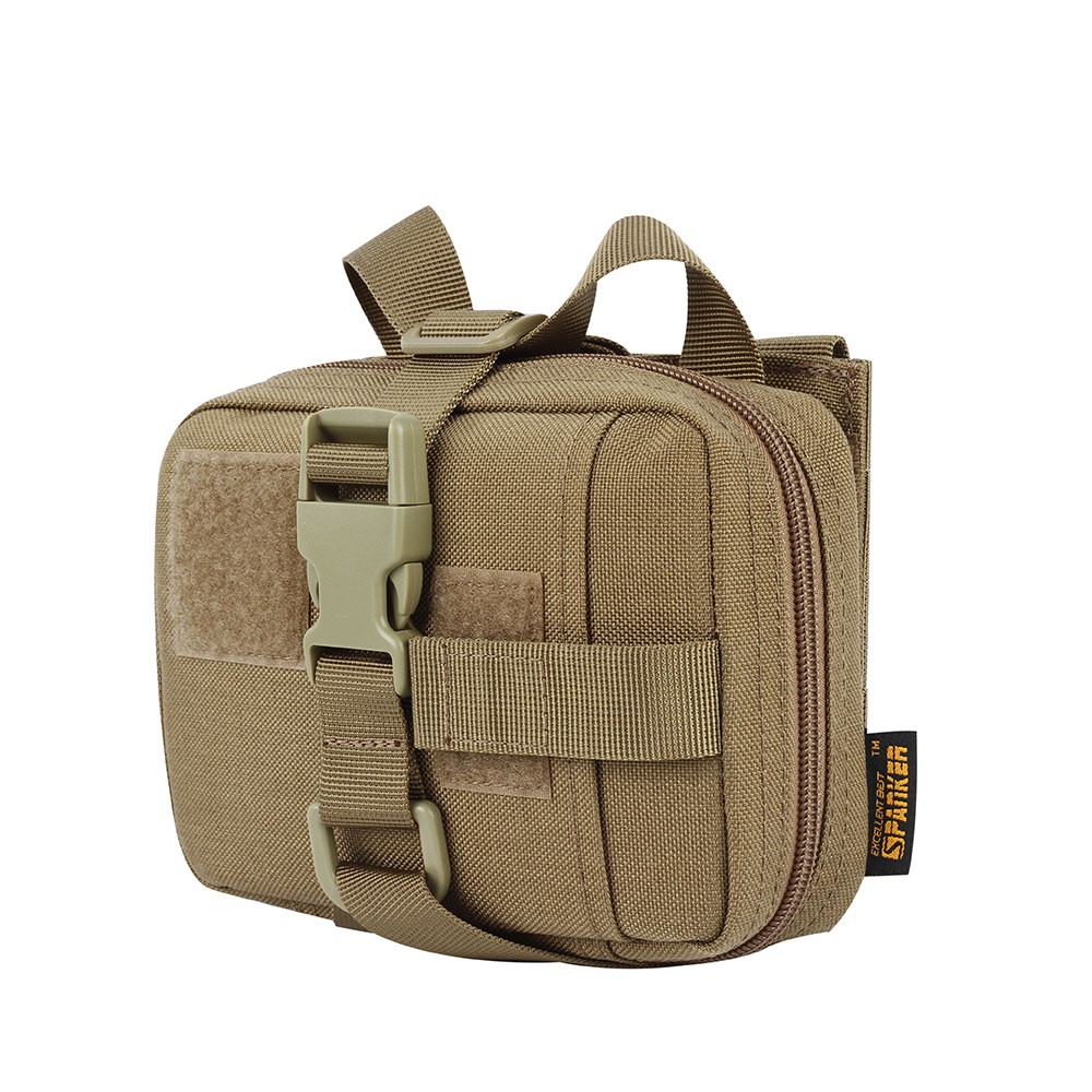 Sac Médical Tactique Molle – Poche De Rangement EDC Outdoor Trekking, 20x12x5cm