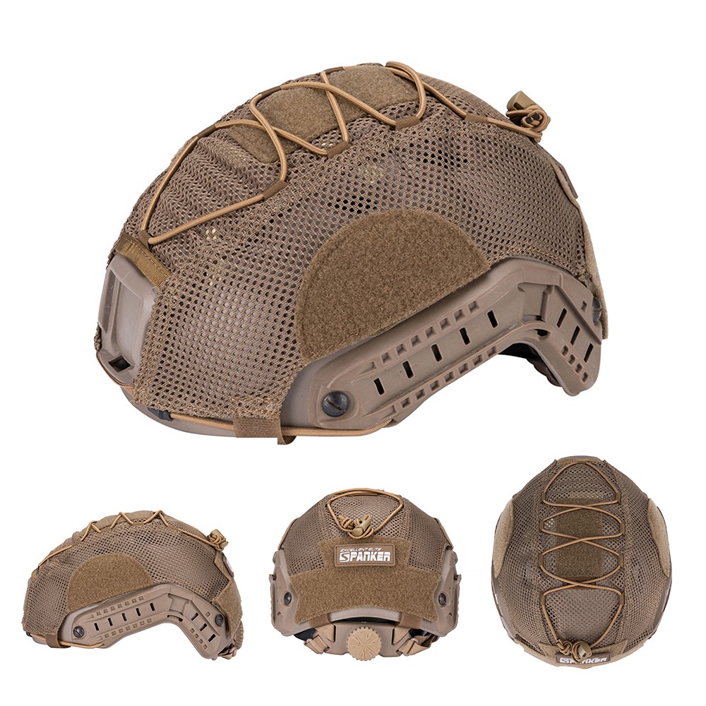  ​Tactics Helmets Cover for BJ Helmet Mesh Helmets Cover Accessories Huntign Airsoft Headwear