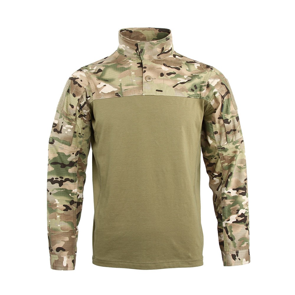 Hunting Army Men Long Sleeve T-Shirt Military Assault Combat Men
